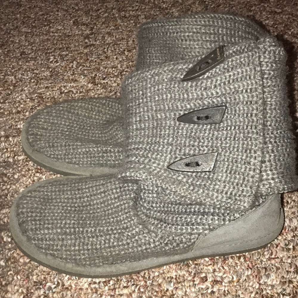 Bearpaw knit tall boots
